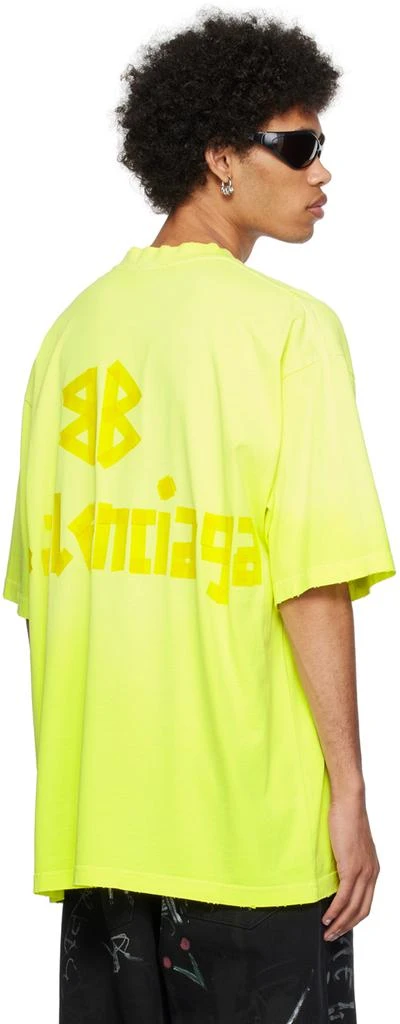 商品Balenciaga|Yellow Tape Type T-Shirt,价格¥6439,第3张图片详细描述