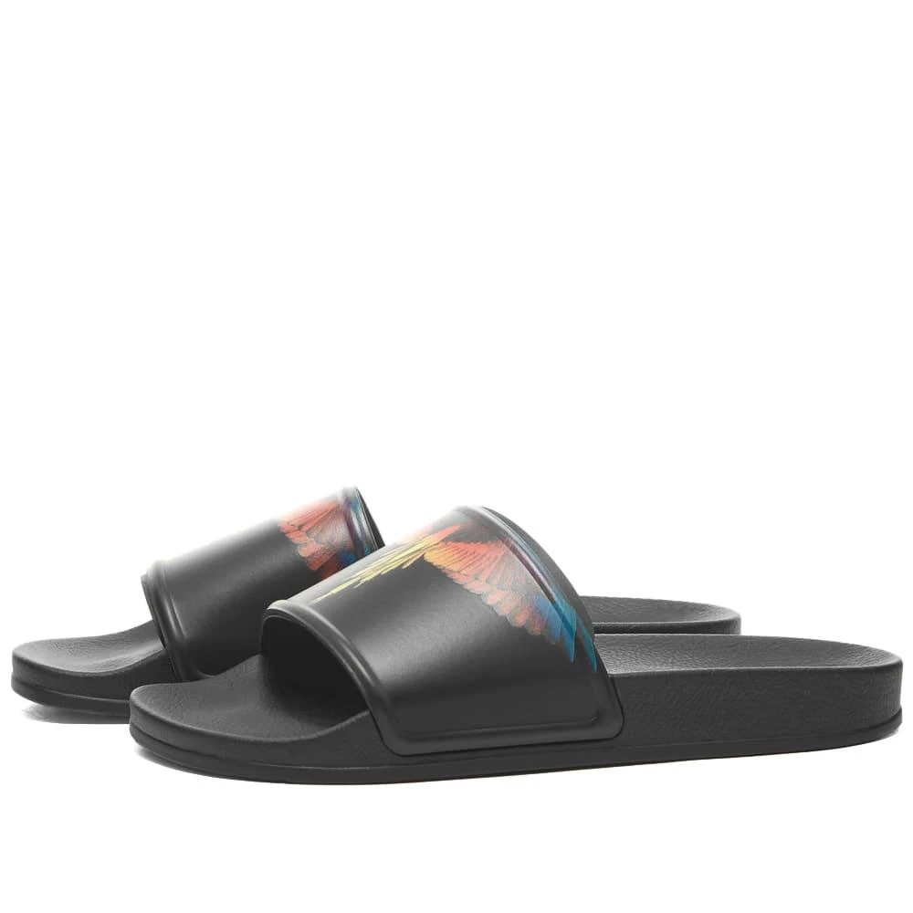 商品Marcelo Burlon|Marcelo Burlon Icon Wing Slide,价格¥608,第1张图片