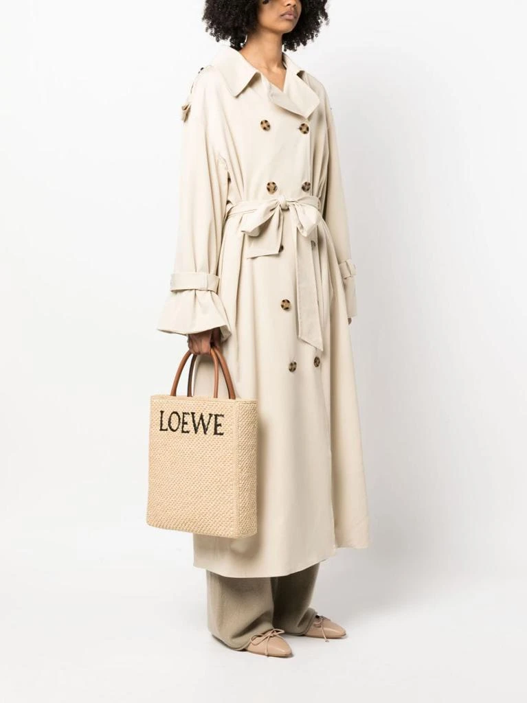 商品Loewe|LOEWE - Standard A4 Rafia Tote Bag,价格¥12074,第5张图片详细描述
