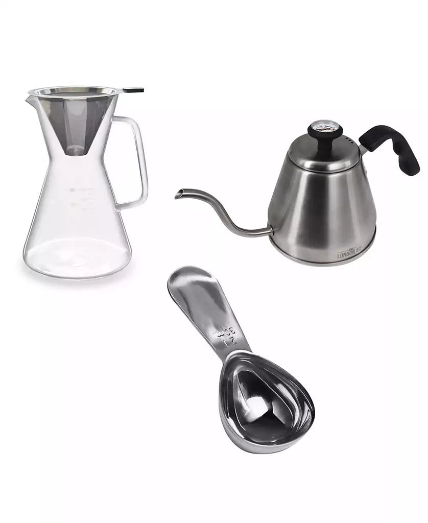 商品London Sip|Pour Over Coffee Set, 3 Piece,价格¥1854,第1张图片