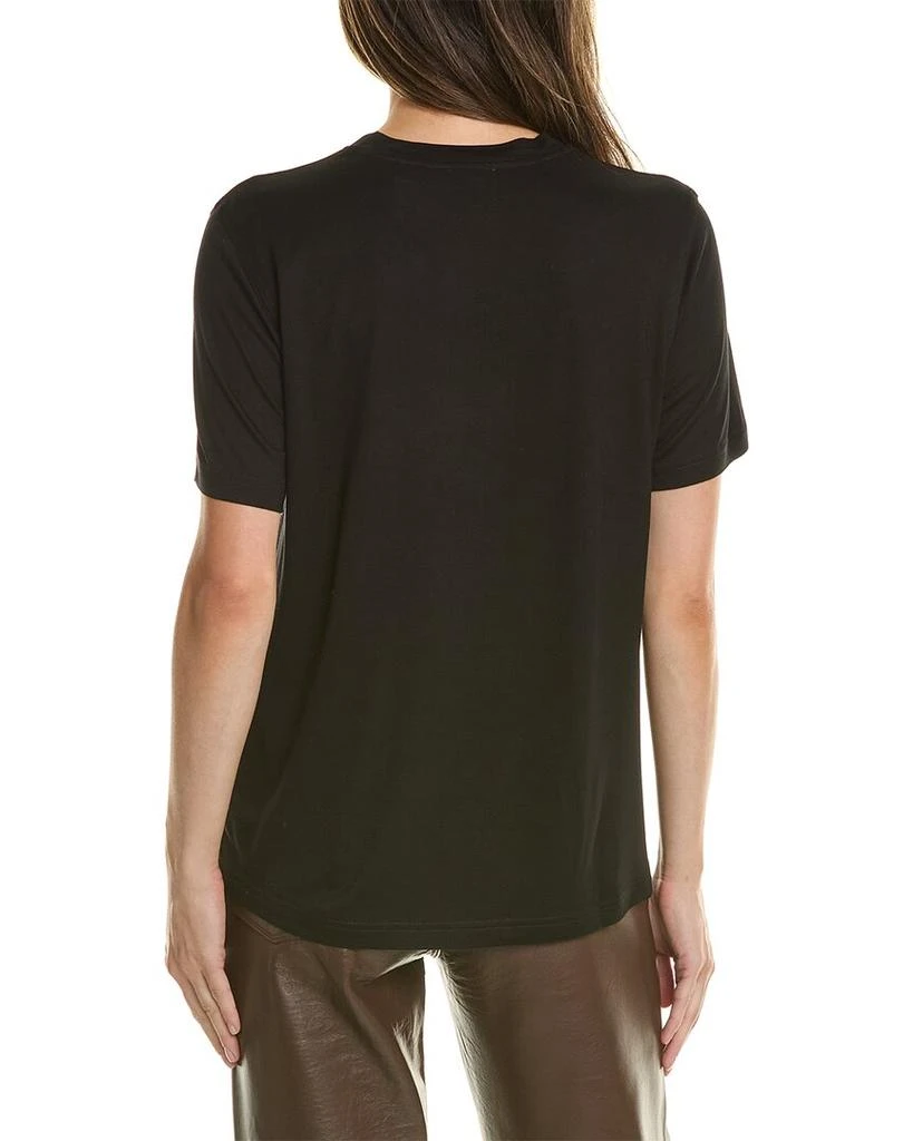 商品Burberry|Burberry EKD Silk-Blend T-Shirt,价格¥3917,第2张图片详细描述