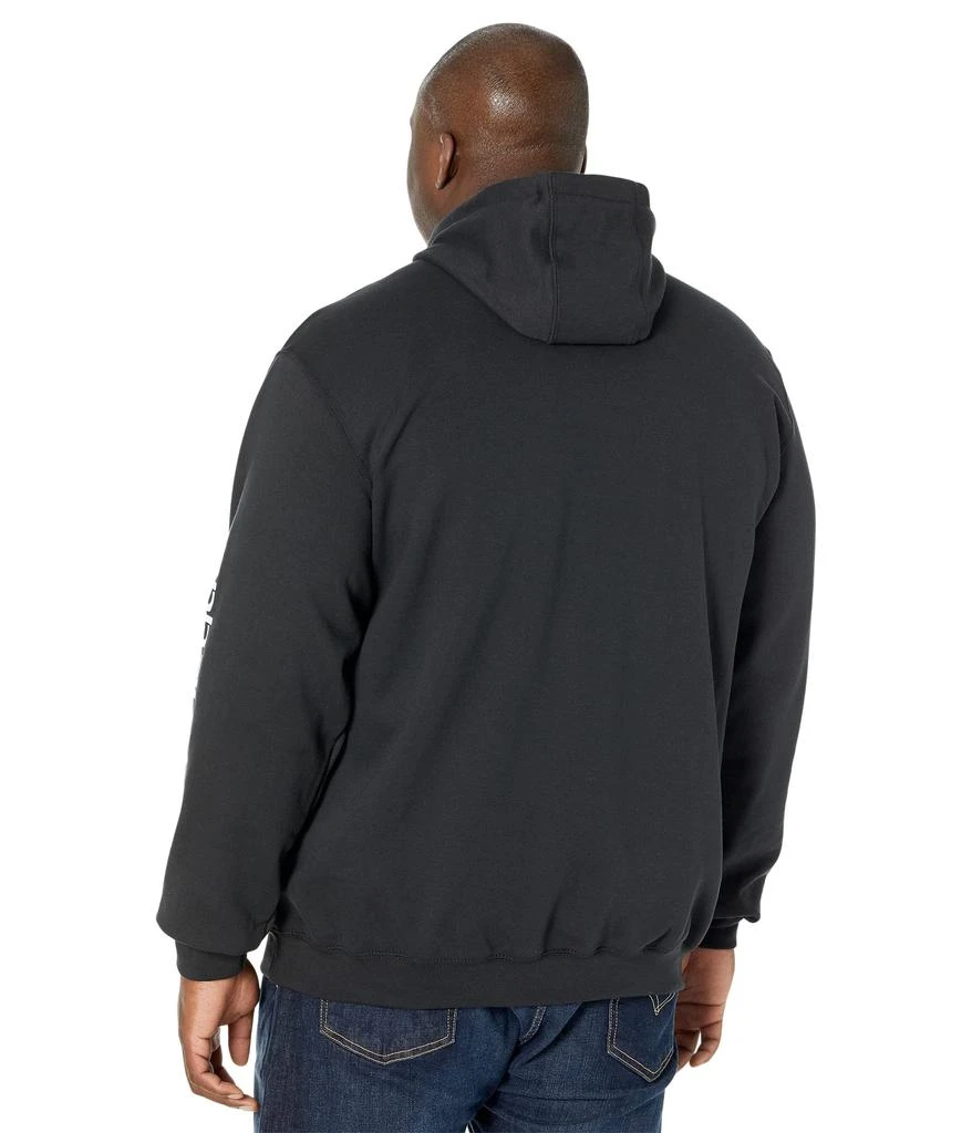 商品Carhartt|Big & Tall Midweight Signature Sleeve Logo Hooded Sweatshirt,价格¥443,第2张图片详细描述