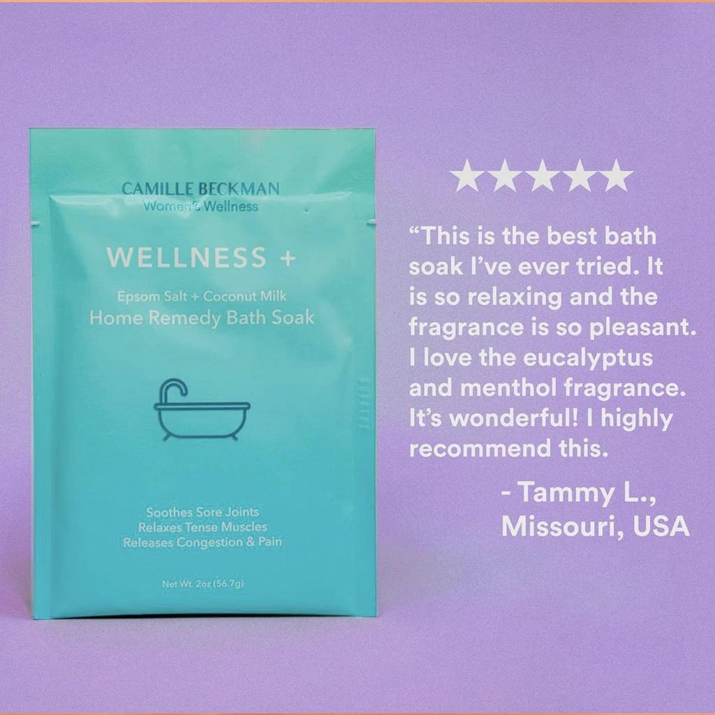 商品Camille Beckman|Bath Soak - Wellness Plus - Home Remedy Bath Soak 36oz,价格¥179,第2张图片详细描述