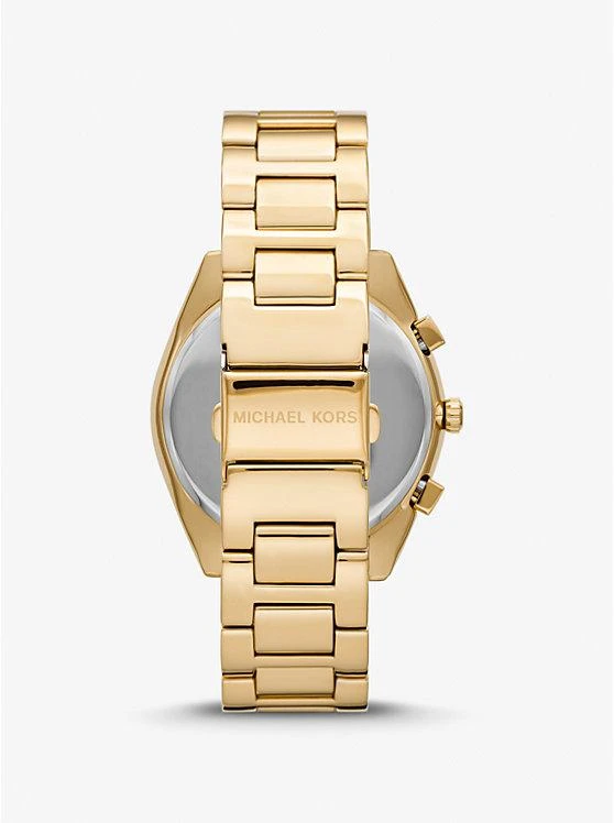 商品Michael Kors|Oversized Janelle Pavé Gold-Tone Watch,价格¥1500,第3张图片详细描述