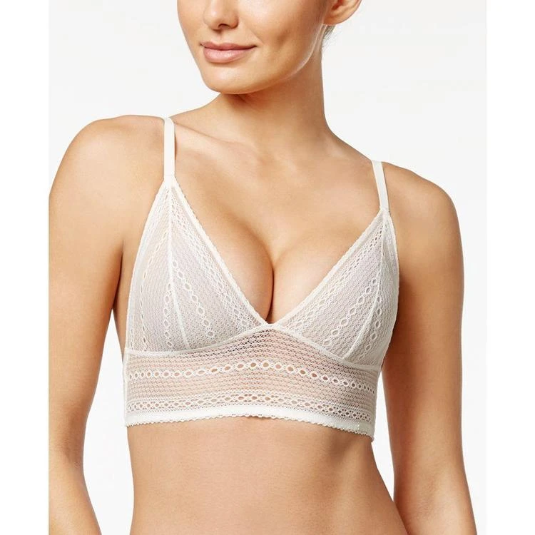 商品Calvin Klein|Lace Triangle Bralette QF1846,价格¥60,第1张图片