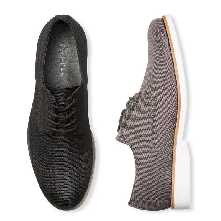 商品Calvin Klein|Men's Faustino Ballistic Nylon Oxfords,价格¥648,第1张图片