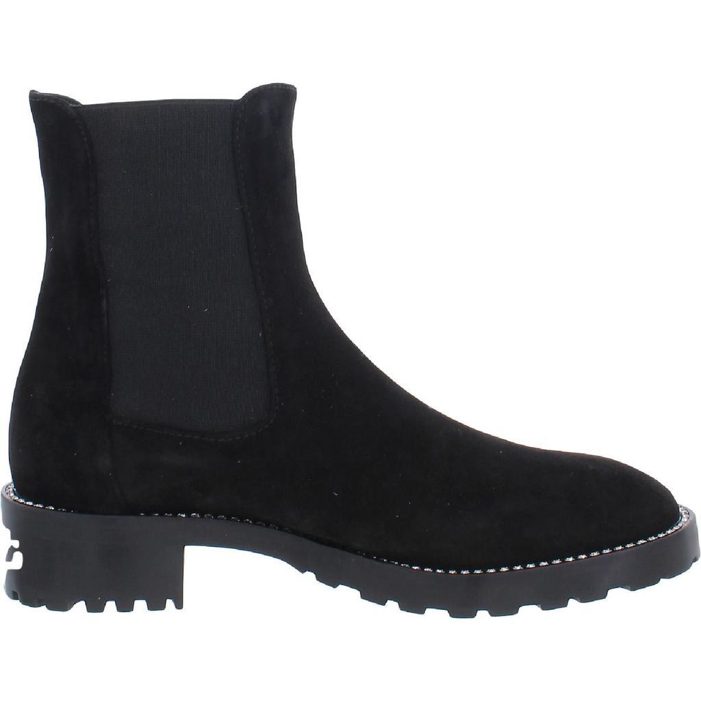 商品Stuart Weitzman|Stuart Weitzman Womens Kolbie Shine Suede Embellished Ankle Boots,价格¥2096,第5张图片详细描述