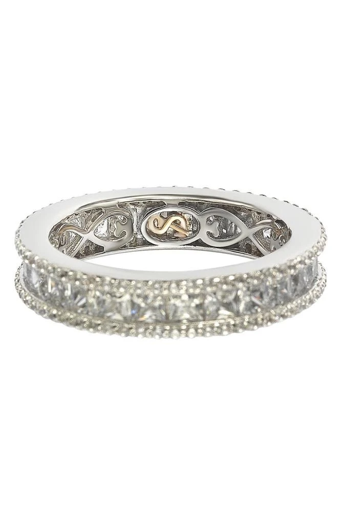 商品Suzy Levian|Square Cut CZ Eternity Band Ring,价格¥671,第2张图片详细描述