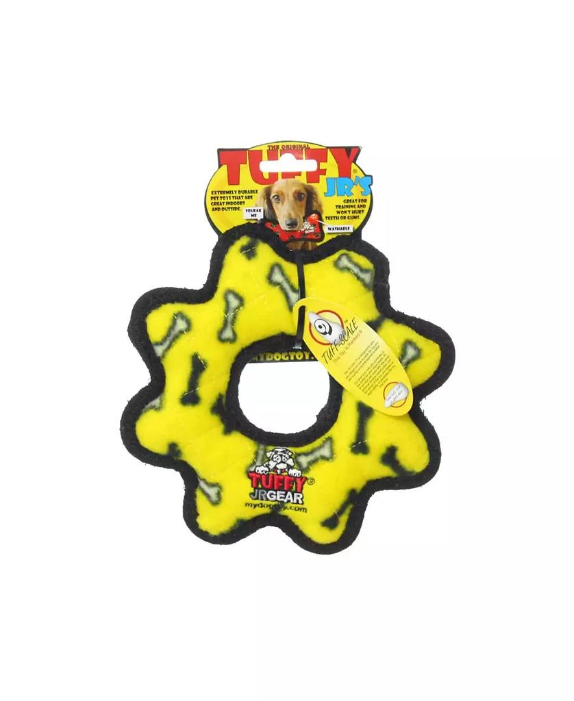 商品Tuffy|Jr Gear Ring Yellow Bone, 2-Pack Dog Toys,价格¥186,第3张图片详细描述
