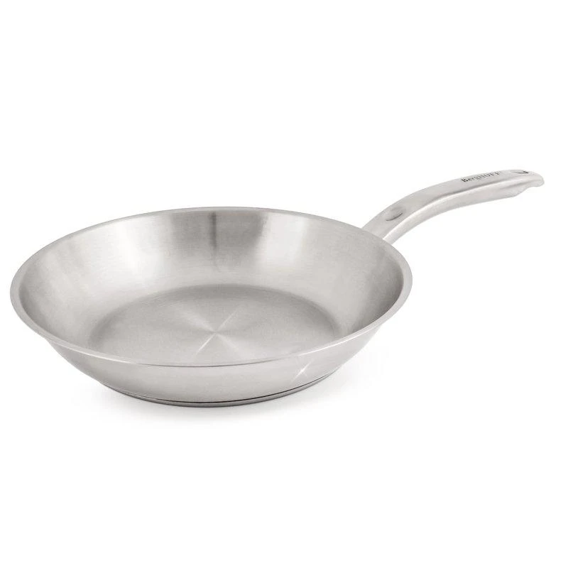 商品BergHOFF|BergHOFF Essentials Belly Shape 18/10 Stainless Steel 9.5" Frying Pan,价格¥225,第1张图片