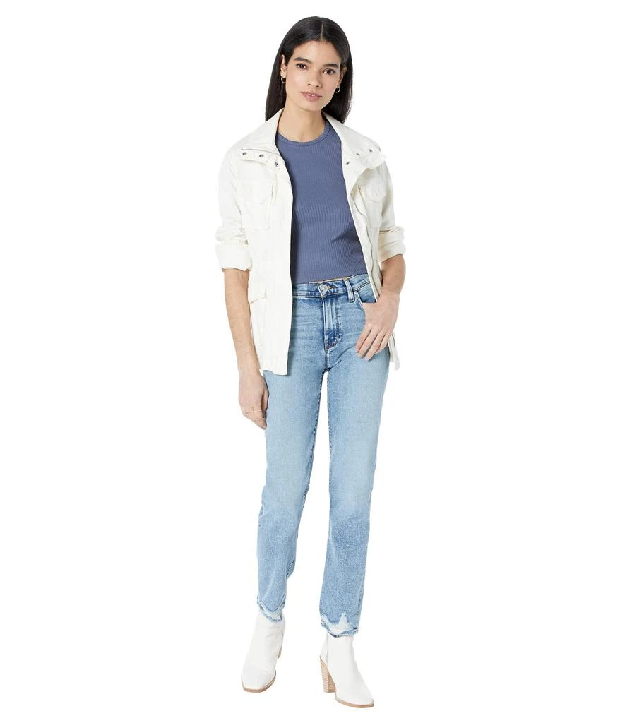 商品Hudson|Nico Mid-Rise Straight Ankle in Superstar,价格¥1033,第4张图片详细描述