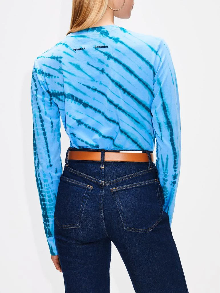 商品Proenza Schouler|Tie Dye Long Sleeve T Shirt,价格¥373,第4张图片详细描述