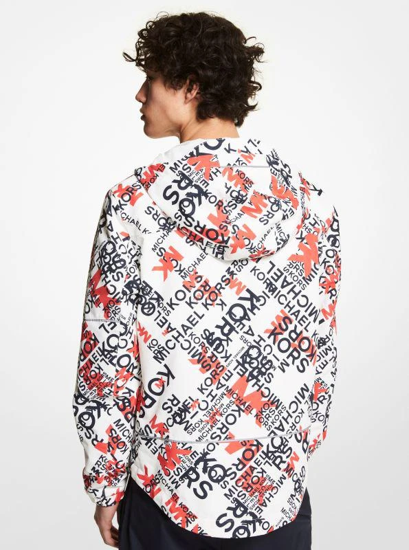 商品Michael Kors|Graphic Logo Woven Hooded Jacket,价格¥452,第2张图片详细描述