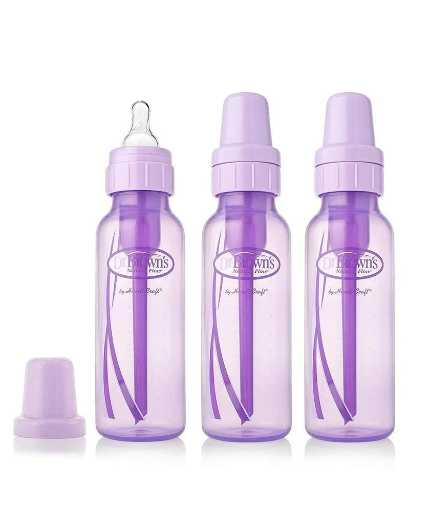 Options + Natural Flow Anti-Colic Baby Bottles, 8oz, 6 Pack 商品