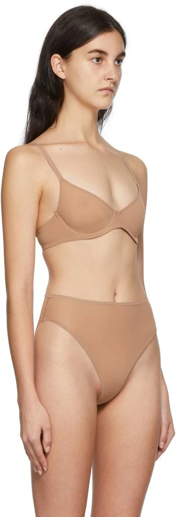 商品SKIMS|Tan Jelly Sheer Underwire Bra,价格¥360,第2张图片详细描述