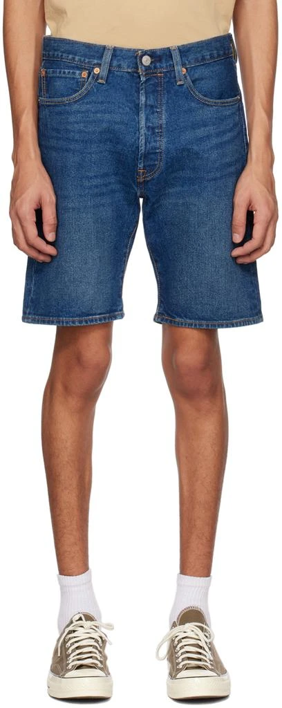 商品Levi's|Blue 501 Hemmed Shorts,价格¥137,第1张图片