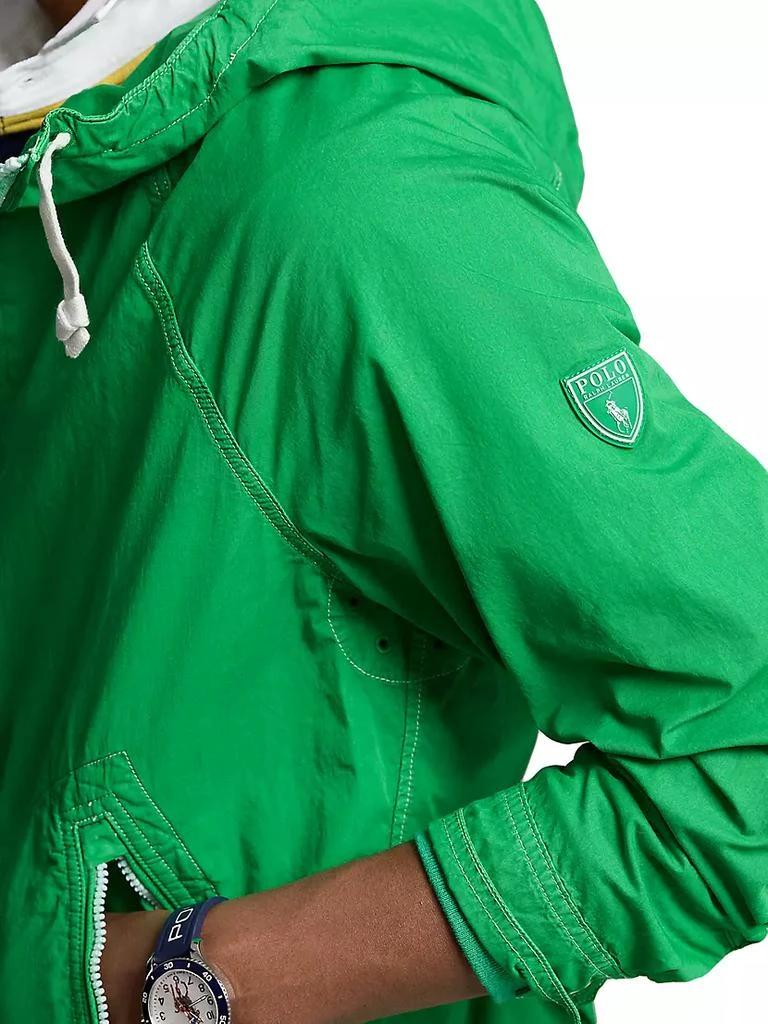 商品Ralph Lauren|Hooded Twill Bomber Jacket,价格¥2195,第5张图片详细描述