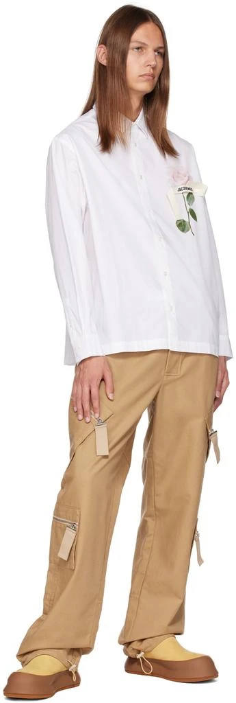 商品Jacquemus|White Le Chouchou 'La Chemise Baou' Shirt,价格¥2216,第4张图片详细描述