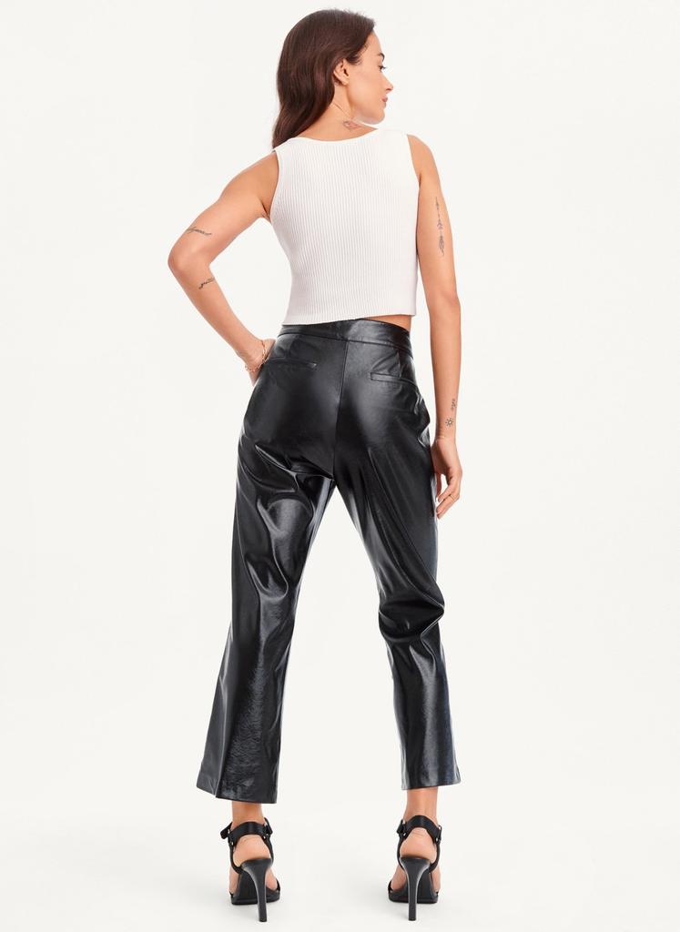 Patent Leather Flared Pant商品第4张图片规格展示