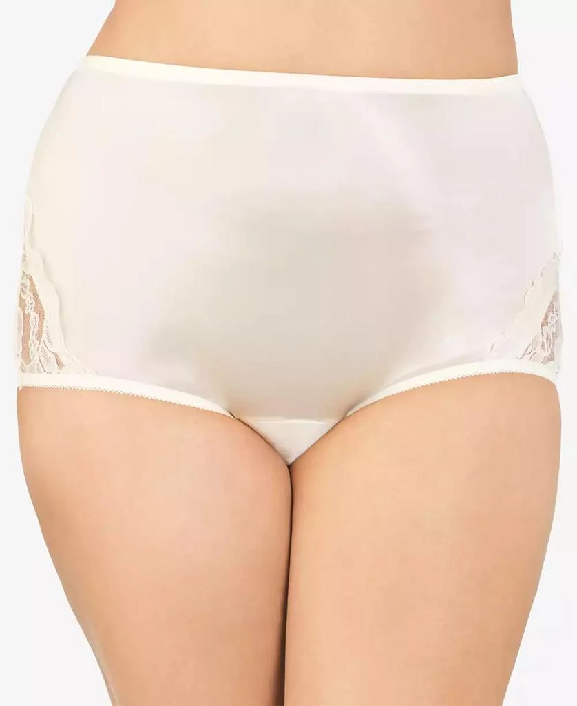商品Vanity Fair|Vanity Fair Perfectly Yours® Lace Nouveau Nylon Brief Underwear 13001, extended sizes available,价格¥58,第1张图片