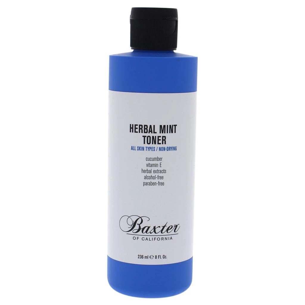 商品Baxter of California|Herbal Mint Toner For Men 8 oz Cleanser,价格¥184,第2张图片详细描述