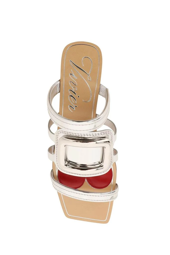 商品Roger Vivier|Roger vivier vivier gladiator mules,价格¥5155,第2张图片详细描述