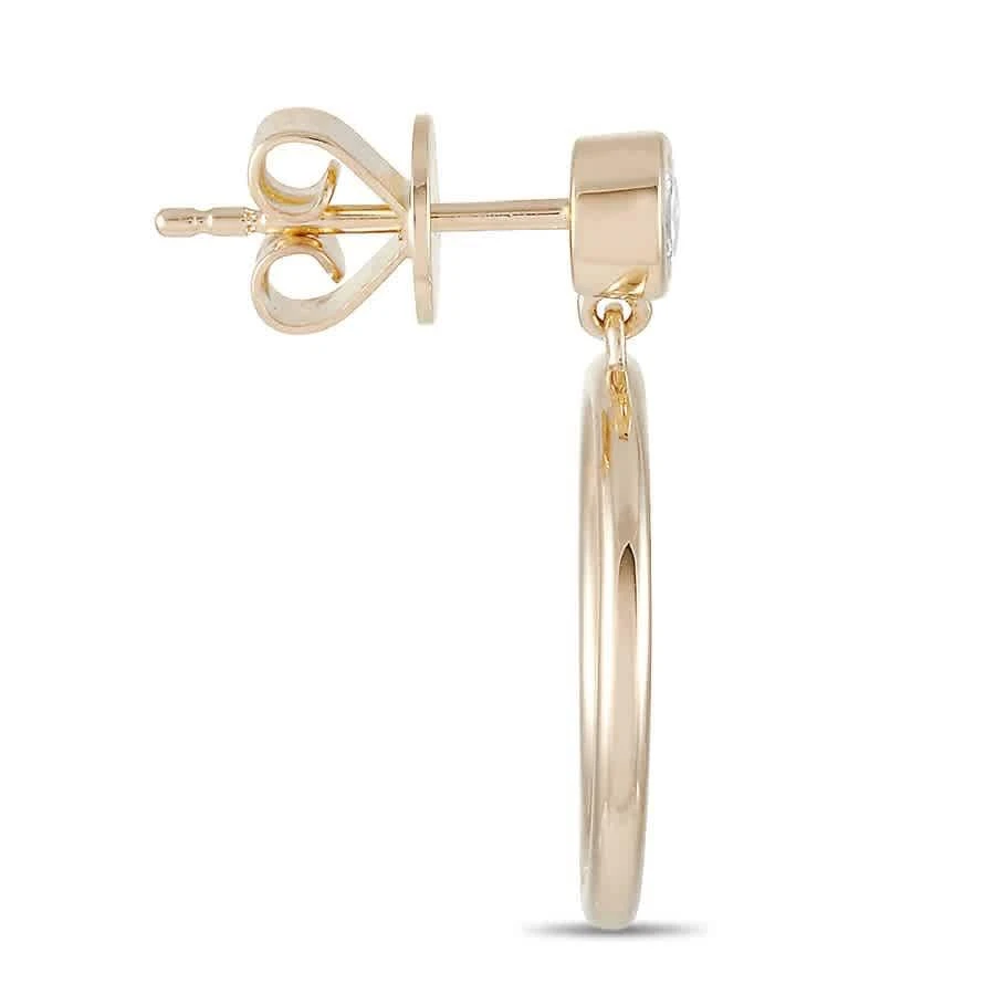 商品LB Exclusive|14K Yellow Gold 0.31 ct Diamond Earrings,价格¥4909,第2张图片详细描述