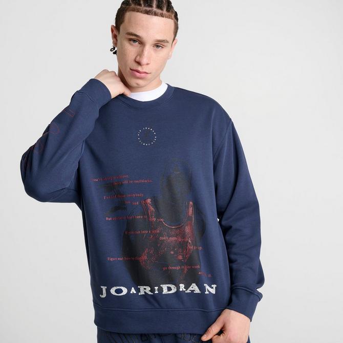 jordan x fragment crewneck sweatshirt