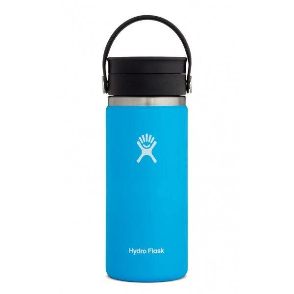 商品Hydro Flask|HYDRO FLASK - 16 OZ WIDE MOUTH FLX LID - 16oz - Pacific,价格¥251,第1张图片详细描述