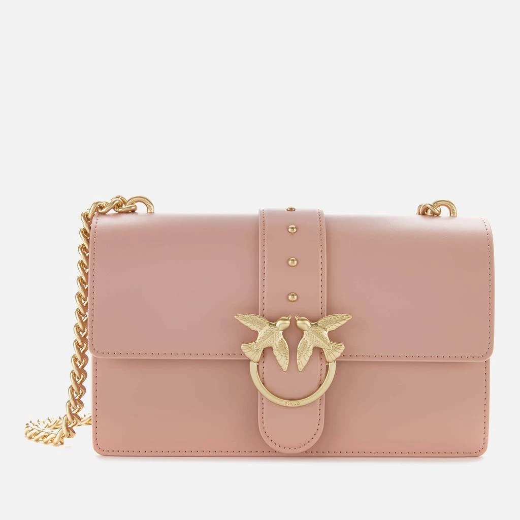 商品PINKO|Pinko Women's Love Simply 11 Catena Bag - Peach Skin Pink,价格¥1721,第1张图片