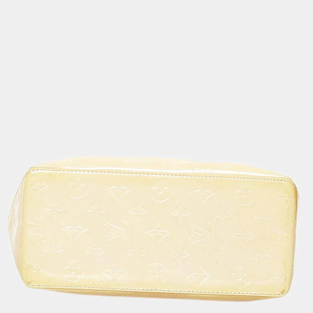 商品[二手商品] Louis Vuitton|Louis Vuitton White Monogram Vernis Reade MM Bag,价格¥3790,第3张图片详细描述