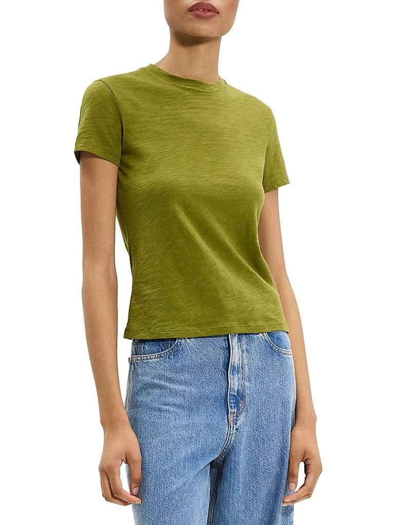 商品Theory|女士 Tiny Tee 有机棉圆领衫,价格¥224,第4张图片详细描述