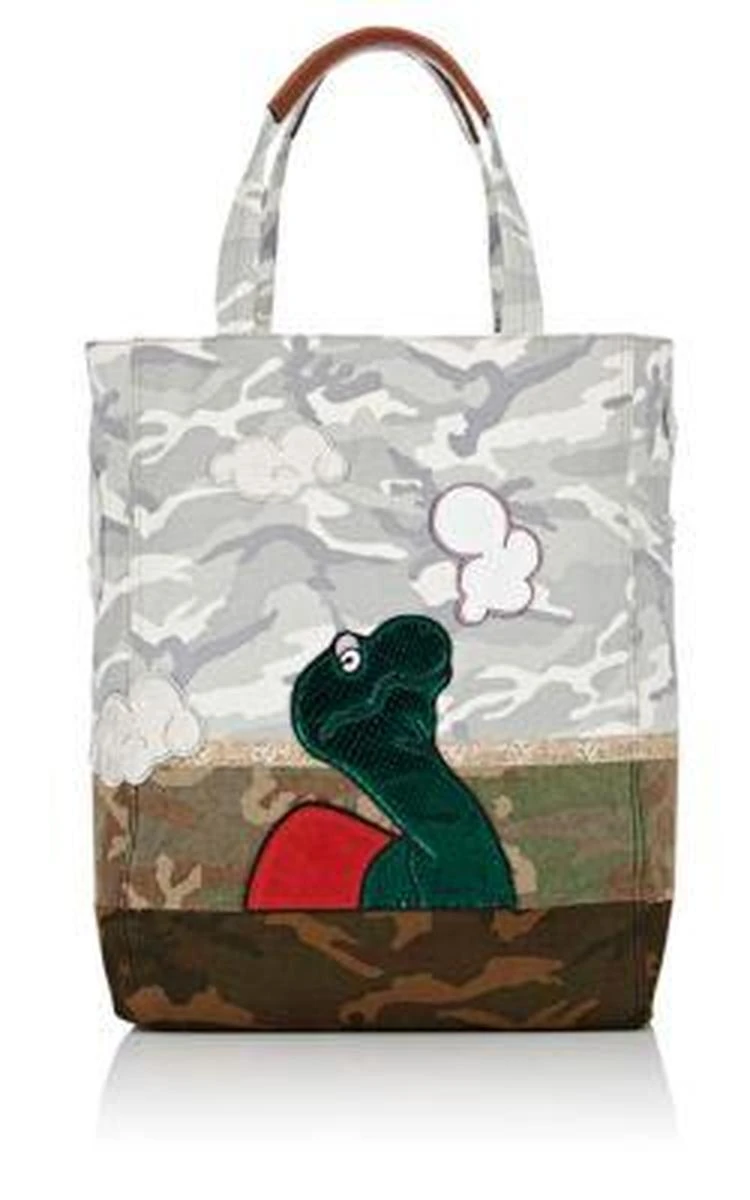 商品Marc Jacobs|Camouflage Denim Tote Bag,价格¥3531,第4张图片详细描述