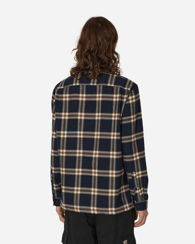 Organic Cotton Midweight Fjord Flannel Shirt Blue / Yellow商品第3张图片规格展示