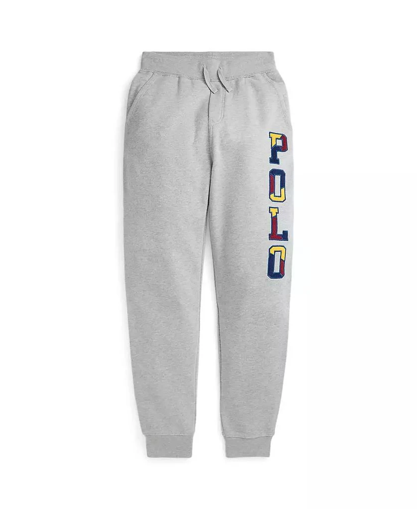 商品Ralph Lauren|Big Boys Corduroy-Logo Fleece Jogger Pant,价格¥312,第1张图片