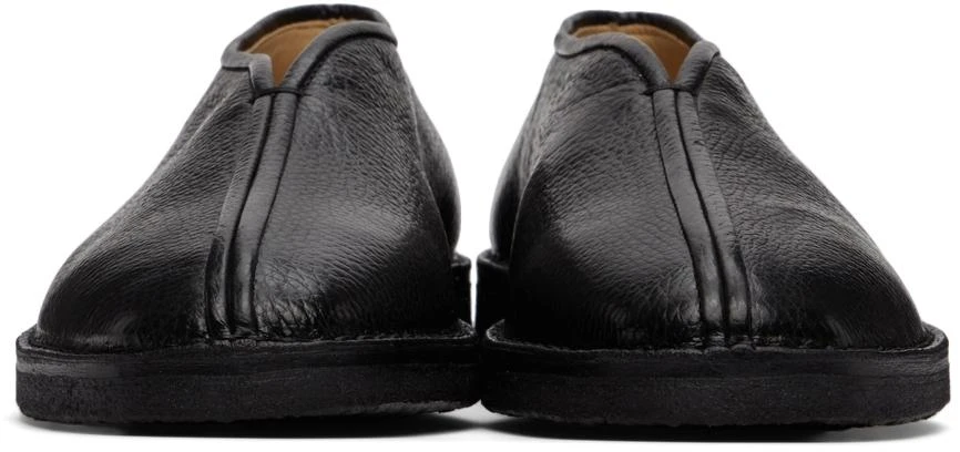 商品Lemaire|Black Leather Piped Slippers,价格¥2956,第2张图片详细描述