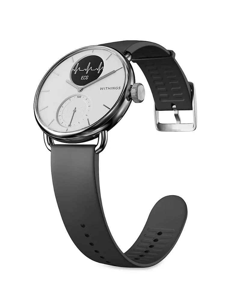 商品Withings|Scan Watch-Luxury Smartwatch with Health Tracking ECG, Heart Rate and Oximeter - 38mm,价格¥2249,第2张图片详细描述