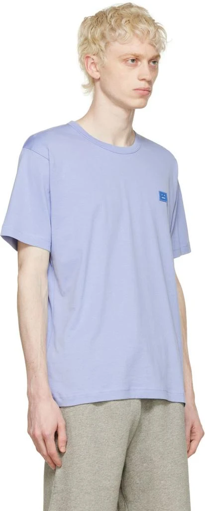商品Acne Studios|Purple Organic Cotton T-Shirt,价格¥689,第2张图片详细描述