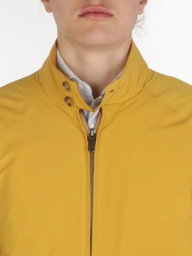 商品Baracuta|Baracuta men's yellow cotton outerwear jacket,价格¥3098,第4张图片详细描述