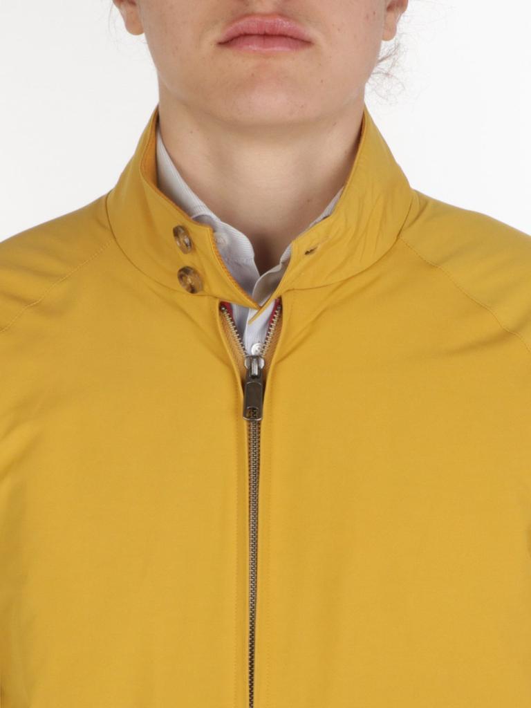 商品Baracuta|Baracuta Men's  Yellow Cotton Outerwear Jacket,价格¥2995,第6张图片详细描述