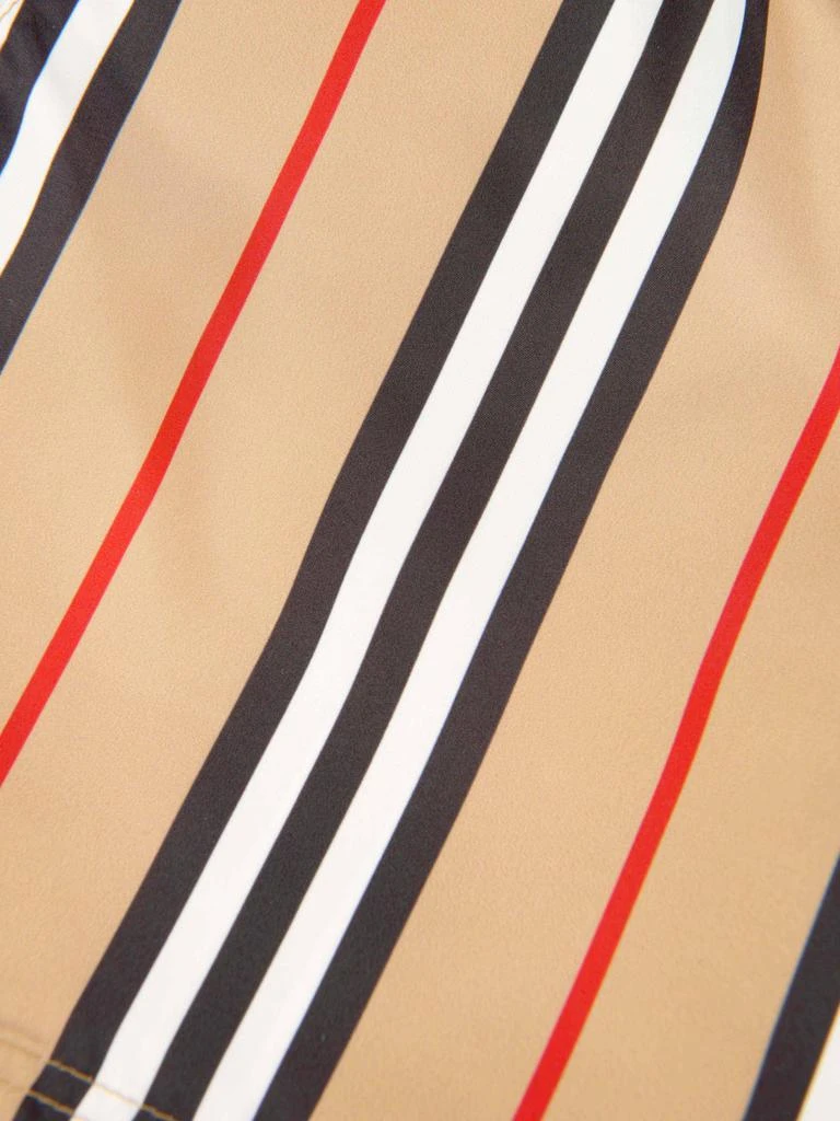 商品Burberry|Burberry Beige Boys Check Branded Swim Shorts,价格¥1309,第2张图片详细描述