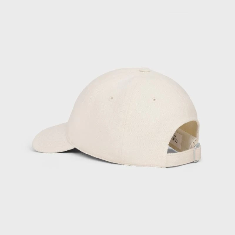 商品Celine|【预售3-7天】CELINE赛琳 男士米色羊毛帽子,价格¥4426,第6张图片详细描述