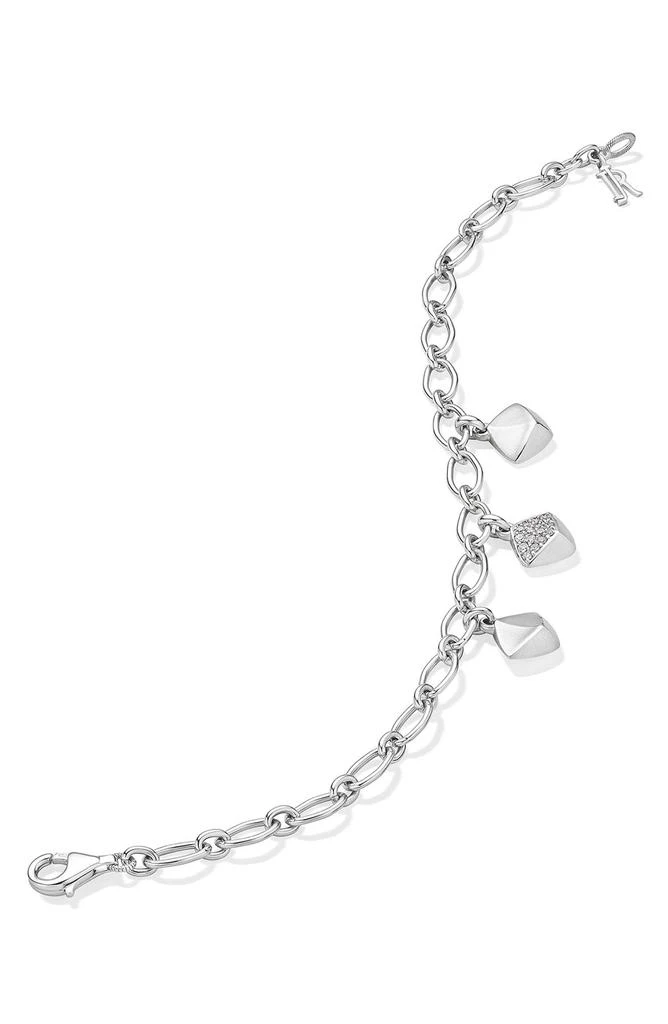 商品Judith Ripka|Iris Diamond Charm Bracelet,价格¥2435,第2张图片详细描述