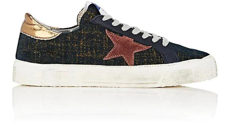 商品Golden Goose|Women's May Velvet Sneakers,价格¥1778,第1张图片