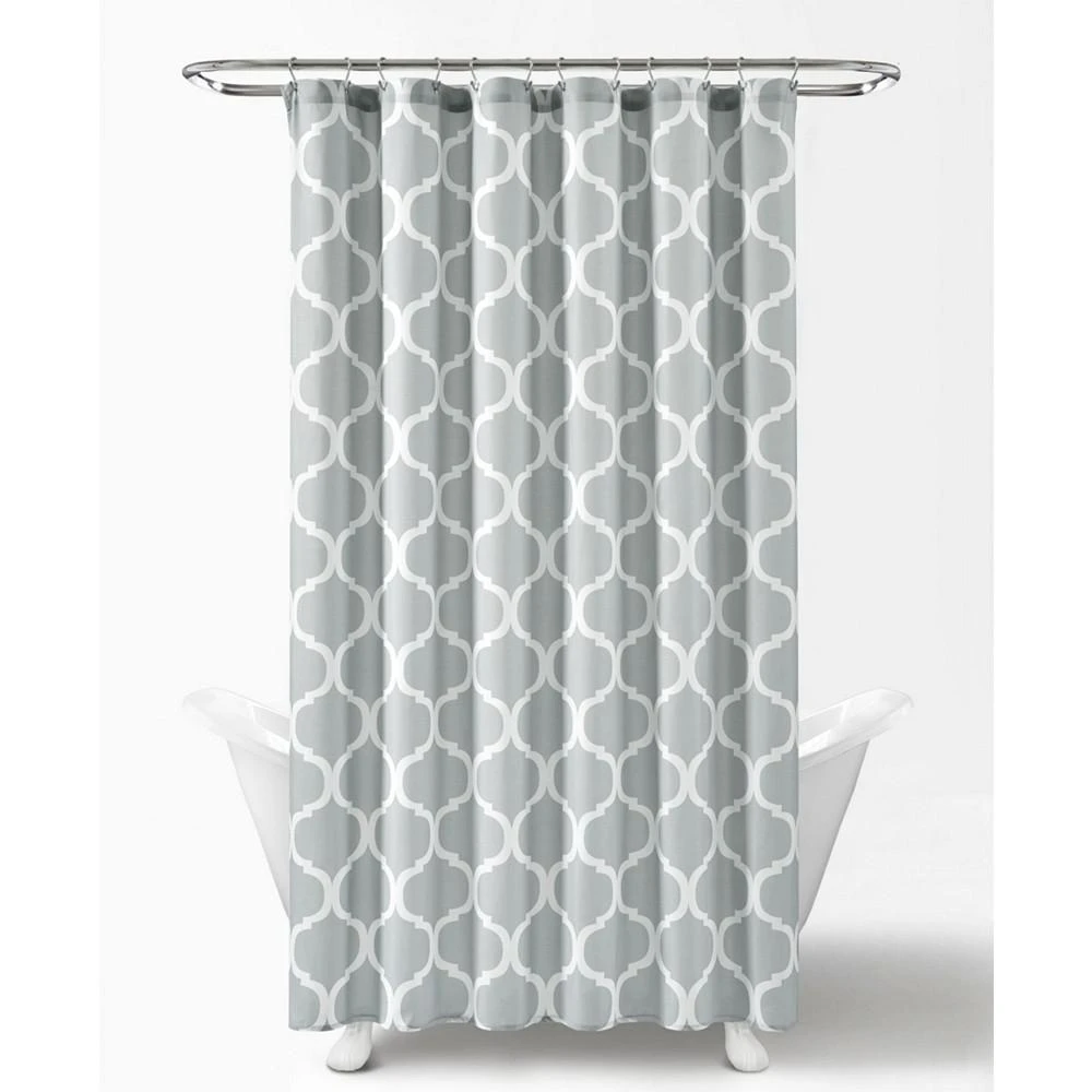 商品Lush Décor|Geo 72"x 72" Shower Curtain,价格¥328,第5张图片详细描述