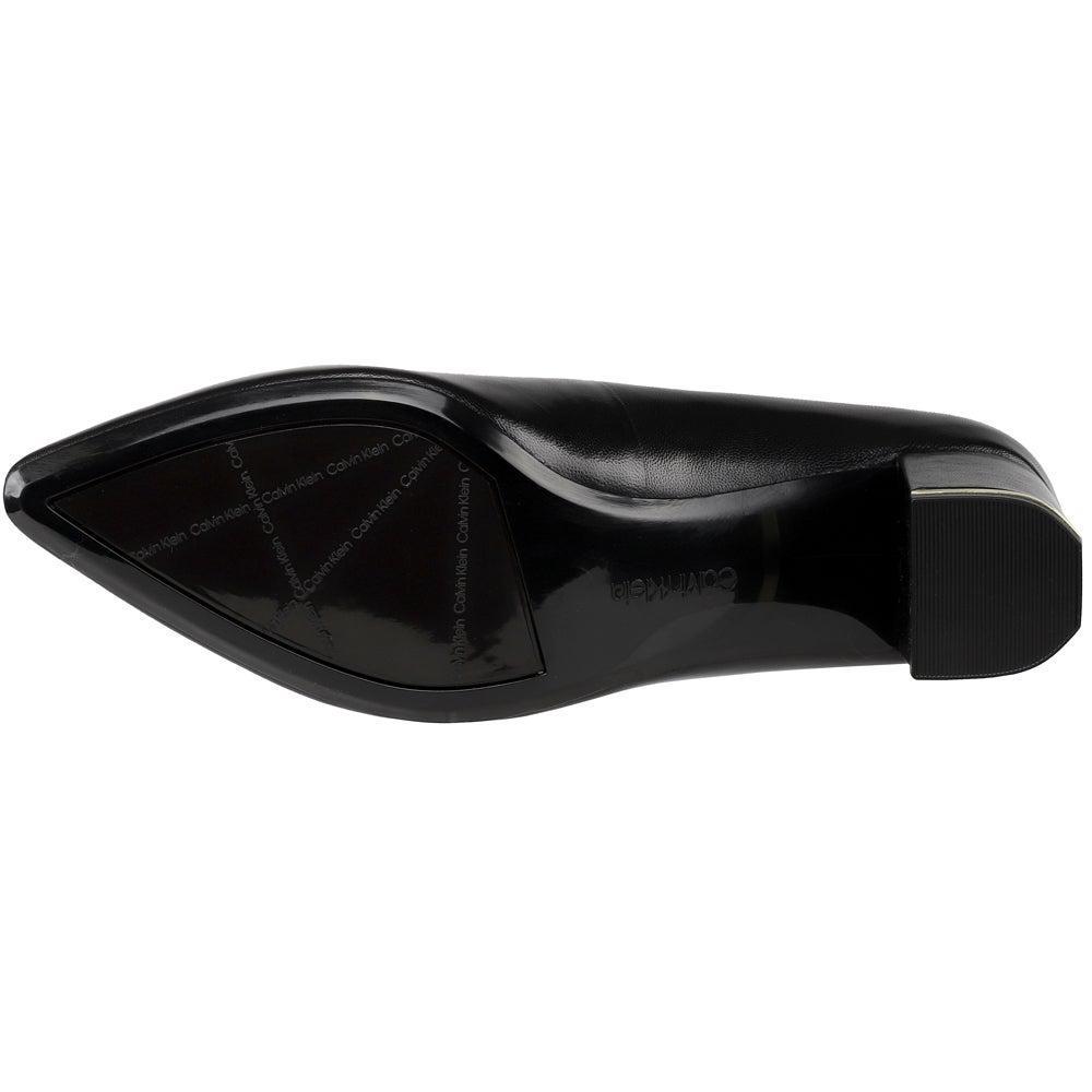 商品Calvin Klein|Nita Pointed Toe Block Heel Pumps,价格¥540,第5张图片详细描述
