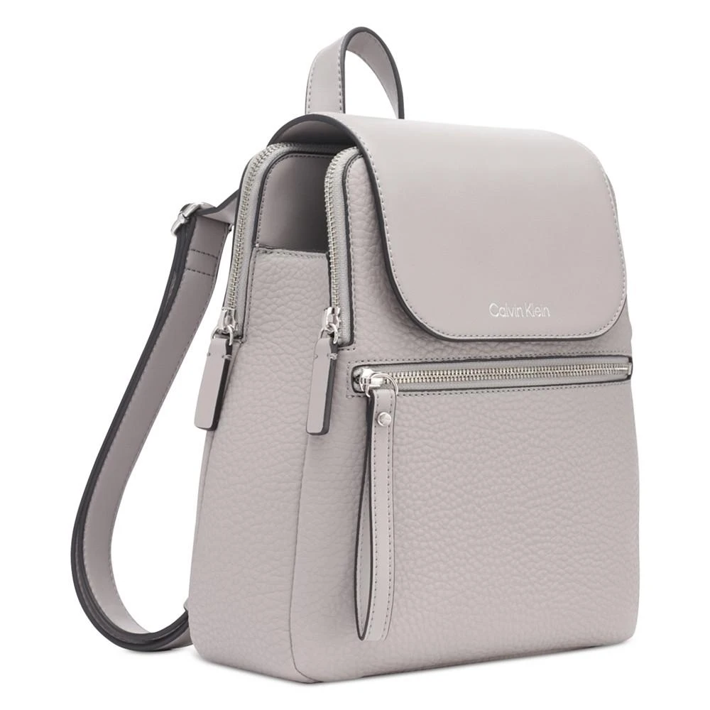 商品Calvin Klein|Garnet Triple Compartment Leather Backpack,价格¥750,第5张图片详细描述