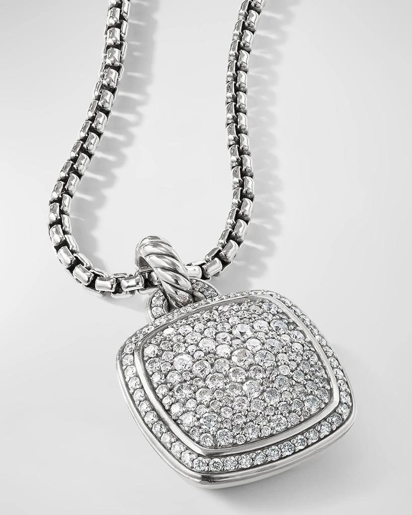 商品David Yurman|Albion Pendant with Diamonds in Silver, 21mm,价格¥37135,第3张图片详细描述