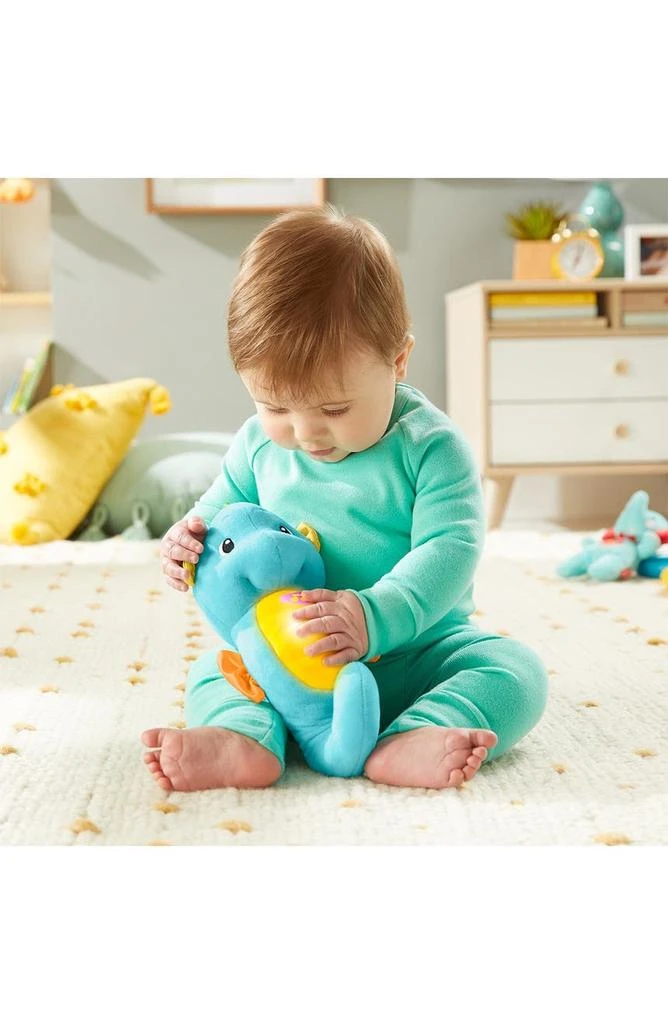 商品Fisher Price|Soothe & Glow(TM) Seahorse(TM) - Blue,价格¥120,第3张图片详细描述