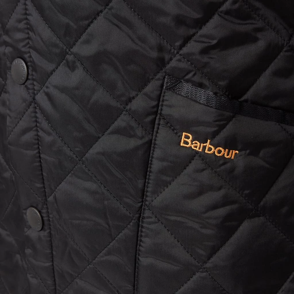 商品Barbour| 男士绗缝翻领夹克外套 黑色,价格¥1069,第4张图片详细描述